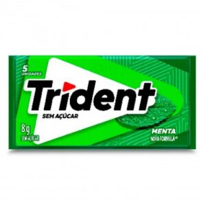 CHICLE TRIDENT MENTA 8G