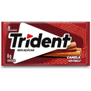 CHICLE TRIDENT CANELA 8G
