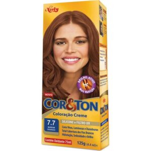 TINTA COR E TON MARROM DOURADO 77