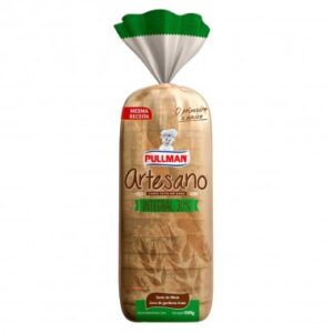 PAO PULLMAN ARTESANO INTEGRAL 500G