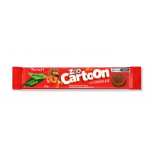 BISCOITO RECH ZOO CARTOON CHOCOLATE 85G