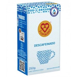 CAFE TRES CORACOES TM DESCAFEINADO 250G