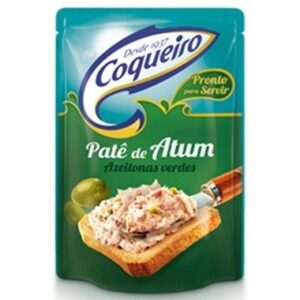 PATE ATUM COQUEIRO AZEITONAS SACHE 170G