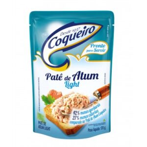 PATE ATUM COQUEIRO TRAD LIGHT SACHE 170G