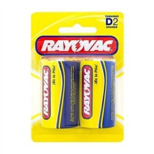 PILHA RAYOVAC GRANDE D 2UN