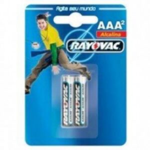 PILHA RAYOVAC PALITO ALC AAA 2UN