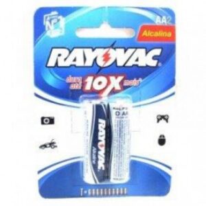 PILHA RAYOVAC PEQUENA ALC AA 2UN