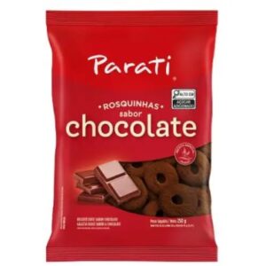 BISCOITO PARATI ROSCA RADCAU CHOCOLATE 250G
