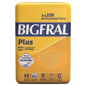 FRALDA GERIATRICA DERM BIGFRAL PL G 7UN