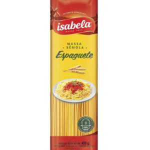 MASSA ISABELA SEMOLA ESPAGUETE 400G