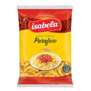 MASSA ISABELA SEMOLA PARAFUSO 400G