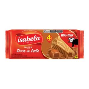 BISCOITO WAF ISABELA DOCE LEITE 100G