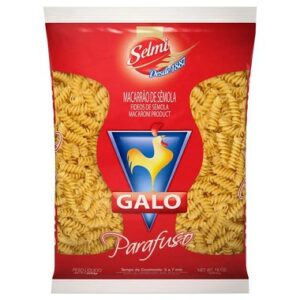 MASSA GALO SEMOLA PARAFUSO 500G