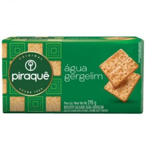 BISCOITO PIRAQUE AGUA GERGELIM 215G