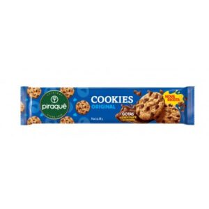 BISCOITO PIRAQUE COOKIES BAUNILHA 80G