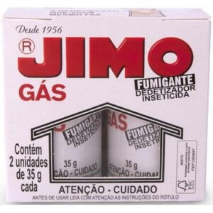 INSETICIDA JIMO GAS FUMIGANTE 2UN 35G