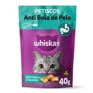 PETISCO GATOS WHISKAS ANTI BOLA DE PELO