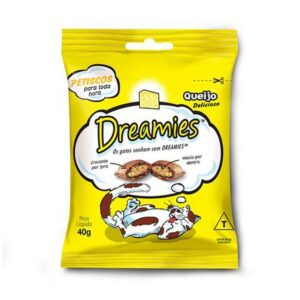 PETISCO GATOS DREAMIES QUEIJO 40G