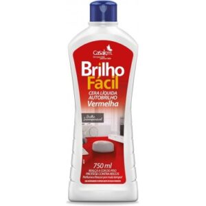 CERA LIQUIDO BRILHO FACIL VERMELHA 750ML