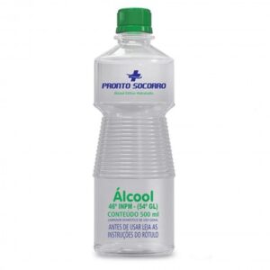 ALCOOL PRONTO SOCORRO TRAD 46INPM 500ML