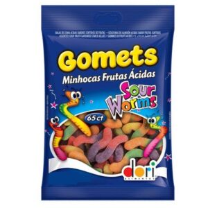BALA DORI GOMETS MINHOCA ACIDA 150G