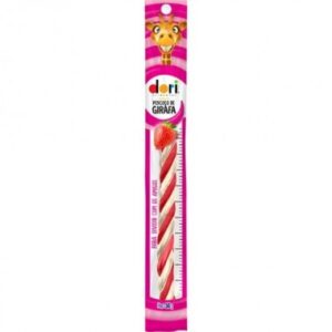BALA DORI PESCOCO GIRAFA MORANGO 30G