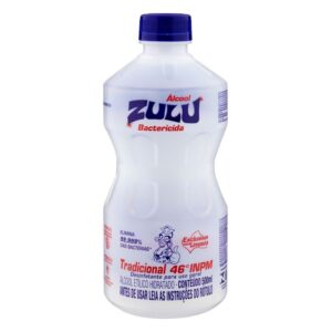 ALCOOL ZULU TRAD 46INPM 500ML