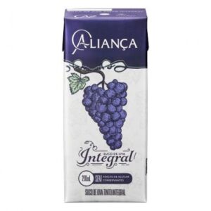 SUCO INTEGRAL ALIANCA UVA  200ML