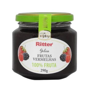 GELEIA RITTER FRUTAS VERM 100PC 200G