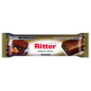 BARRA CEREAL RITTER BROWNIE 25G