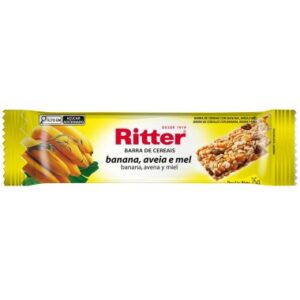 BARRA CEREAL RITTER BANANA AVEIA MEL 25G