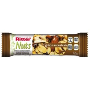 BARRA CEREAL RITTER NUTS GRAOS ANCEST30G