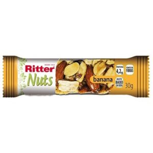 BARRA CEREAL RITTER NUTS BANANA 30G