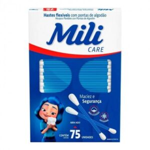 HASTES FLEXIVEIS COTONETE MILI 75UN
