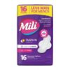 ABSORVENTE MILI DIA NOITE SV C ABA 16UN