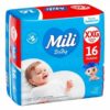 FRALDA MILI JUMBINHO  XXG 16UN