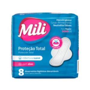 ABSORVENTE MILI ALOE VERA SV C ABA 8UN