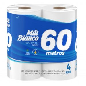 PAPEL HIG MILI BIANCO FS 60MT C 4UN