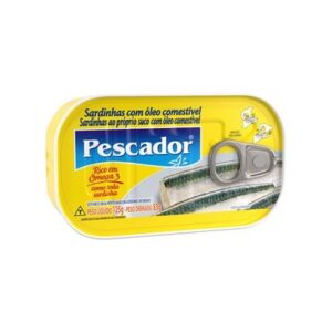 SARDINHA AO OLEO PESCADOR 125G
