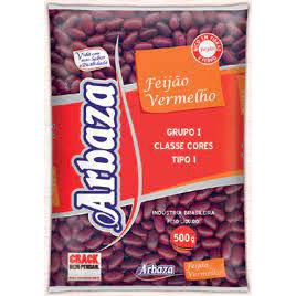 FEIJAO VERMELHO ARBAZA 500G