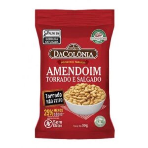 AMENDOIM DACOLONIA SALGADO 50G