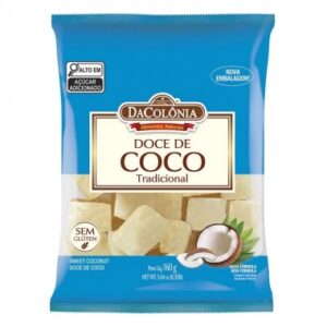 RAPADURA DACOLONIA DOCE COCO 160G