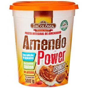 PASTA AMENDOIM DACOLONIA POWER CRUN 500G