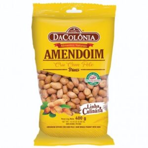 AMENDOIM DACOLONIA BRANCO CRU GRAUDO400G
