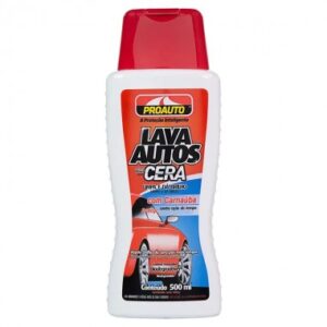 LAVA CARRO PROAUTO C CERA 500ML