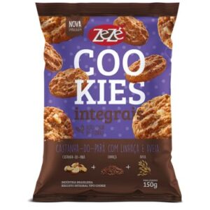 BISCOITO ZEZE COOKIES CASTANHA 150G