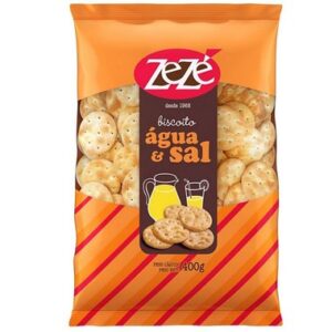 BISCOITO ZEZE AGUA E SAL 400G