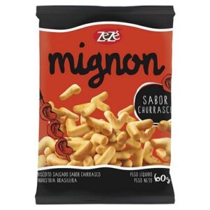BISCOITO ZEZE MIGNON CHURRASCO 60G