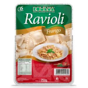 MASSA ROMENA RAVIOLI FRANGO 250G