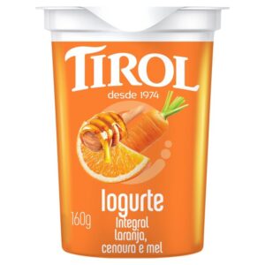IOGURTE TIROL NATURAL LAR CEN MEL 160G